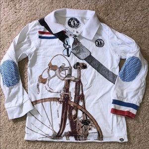 Boys Long Sleeved Graphic Tee